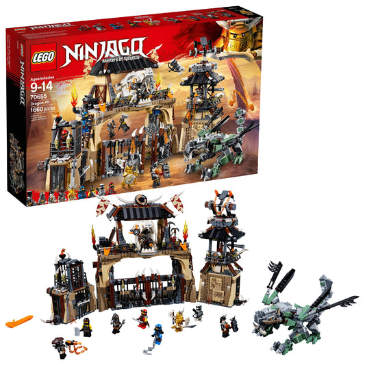 LEGO Ninjago Masters of Spinjitzu Dragon Pit 70655
