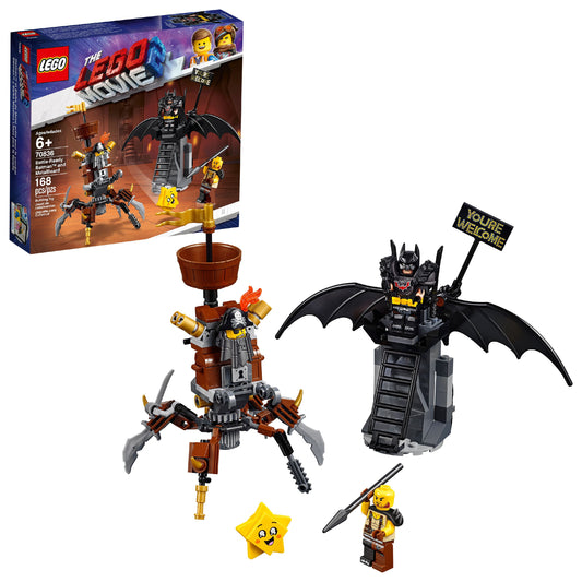 LEGO THE LEGO MOVIE 2 Battle-Ready Batman and MetalBeard 70836