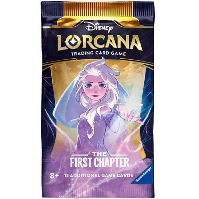 Lorcana Trading Card Game The First Chapter Booster Pack (12 Cards)