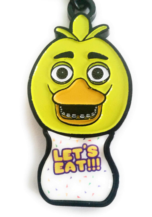 Five Nights at Freddy's Chica Enamel Keychain