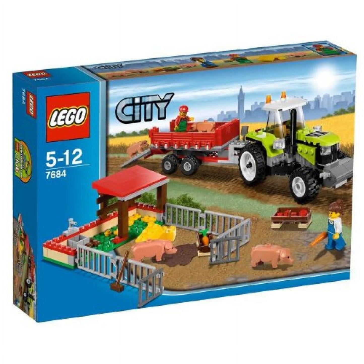 LEGO City Pig Farm & Tractor 7684