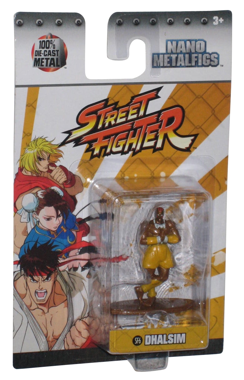 Jada Toys Capcom Nano Metalfigs Street Fighter Dhalism Single Pac 1.5" Figure
