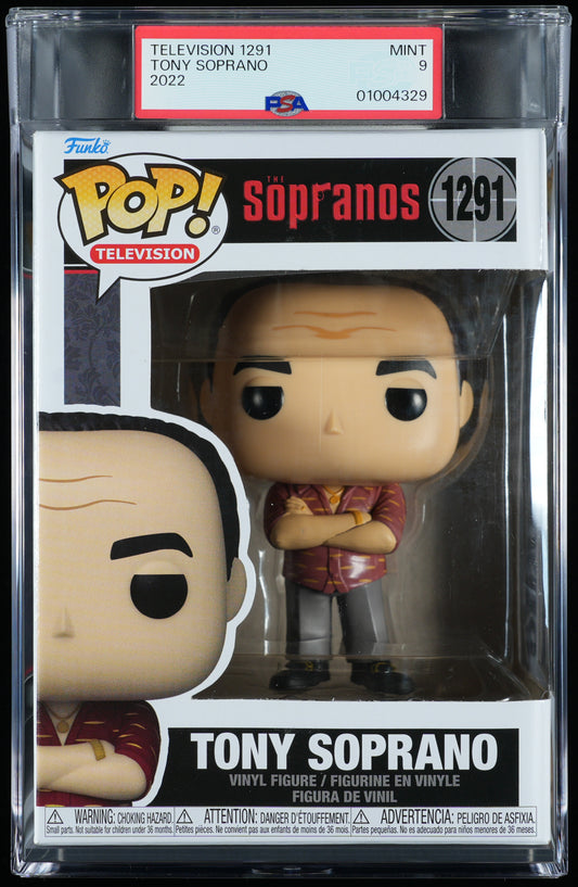 Funko POP! Television 1291 Tony Soprano PSA MINT 9