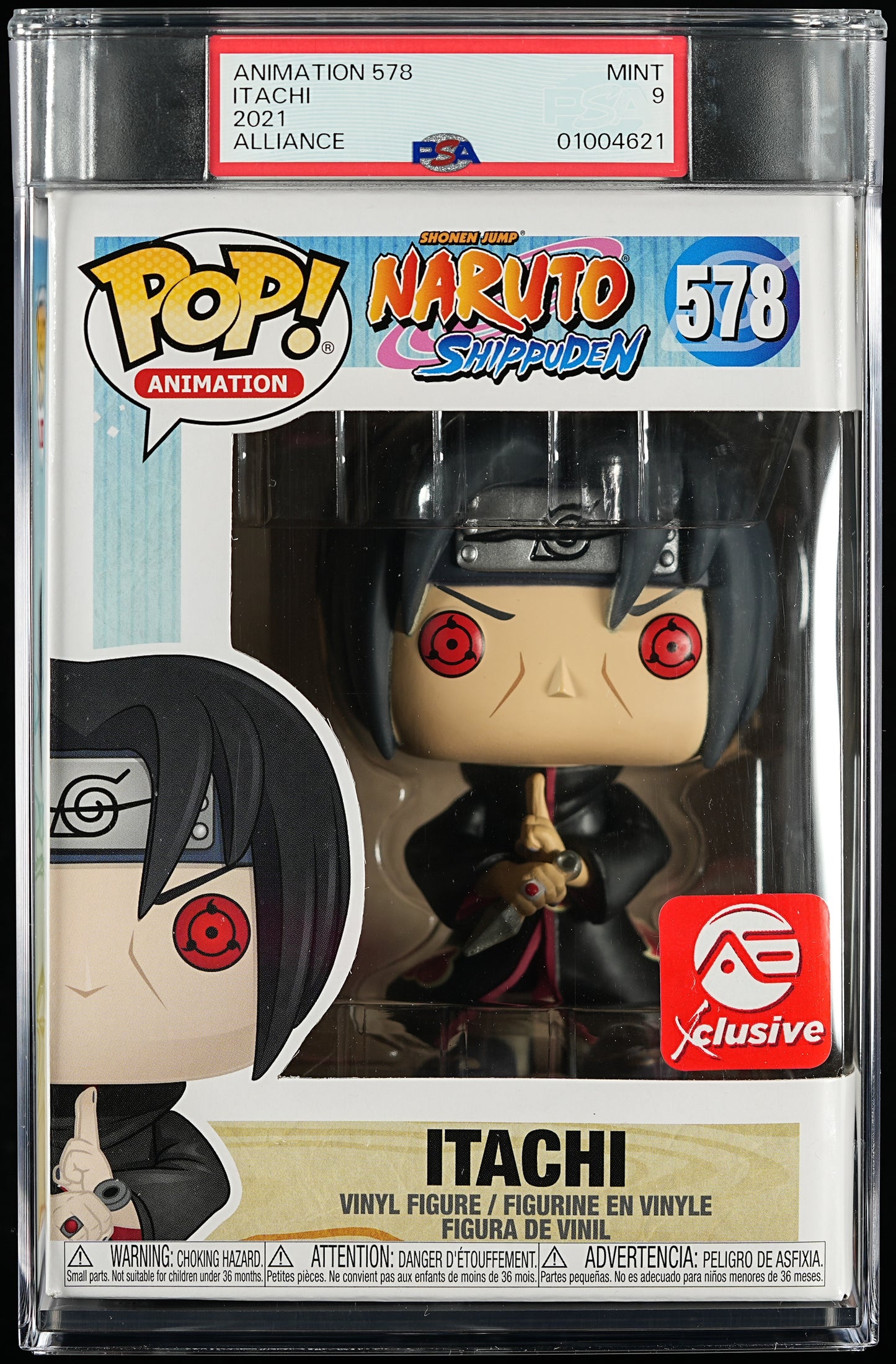 Funko POP! Animation 578 Itachi PSA MINT 9