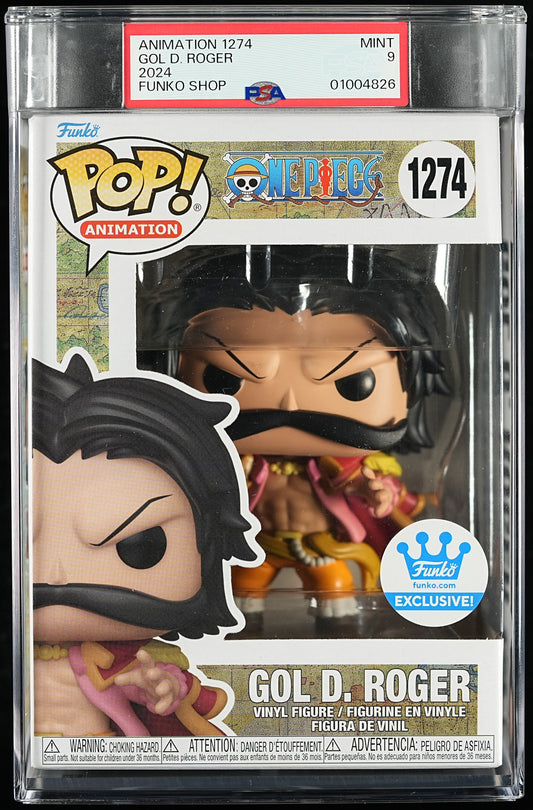 Funko POP! Animation 1274 Gol D. Roger PSA MINT 9