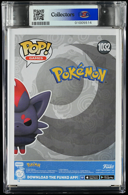 Funko POP! Pokemon 1032 Zorua PSA MINT 9