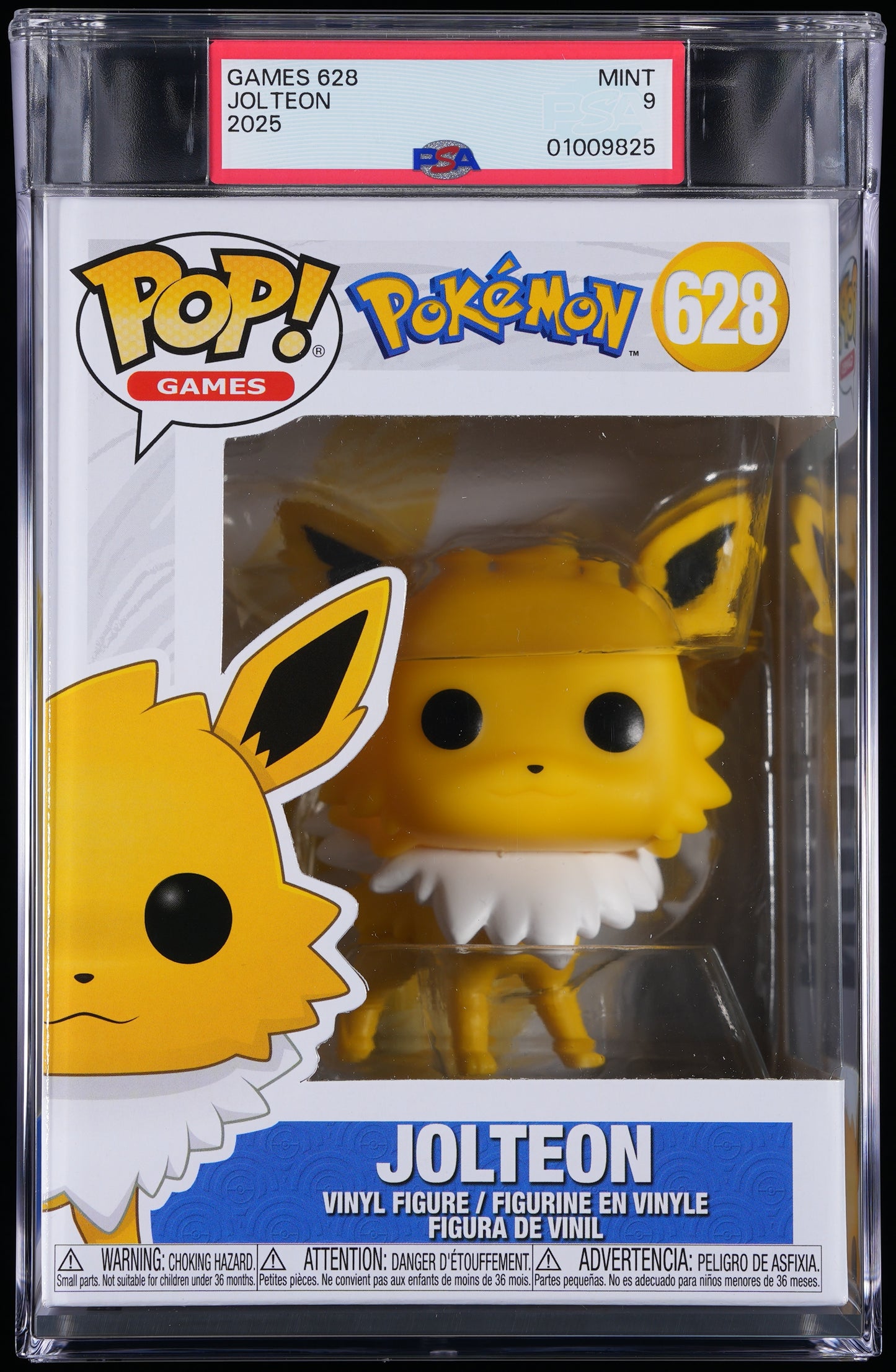 Funko POP! Pokemon 628 Jolteon PSA MINT 9