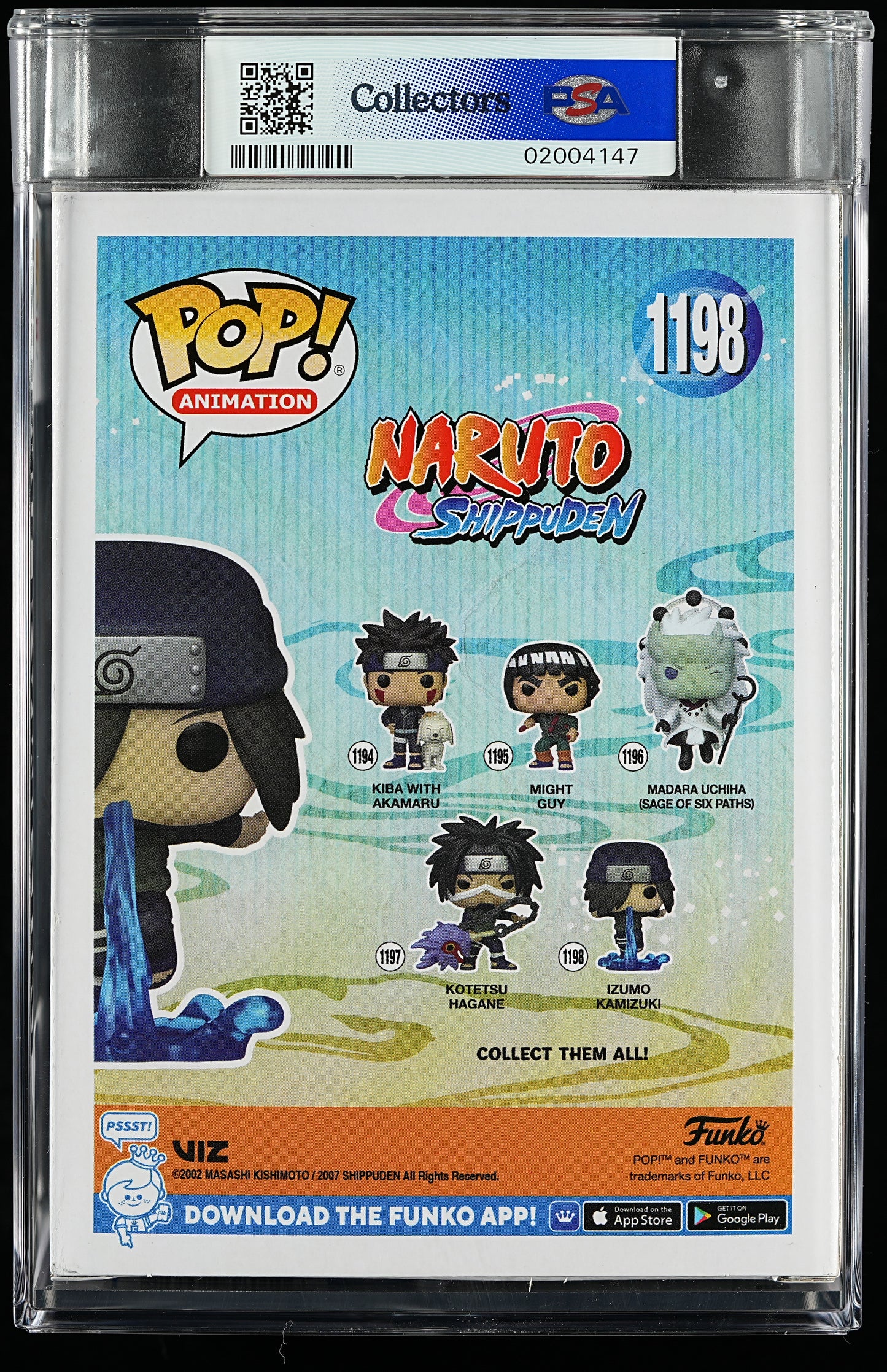 Funko POP! Animation 1198 Izumo Kamizuki PSA MINT 9