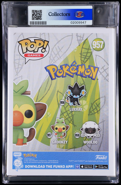 Funko POP! Pokemon 957 Grookey PSA MINT 9