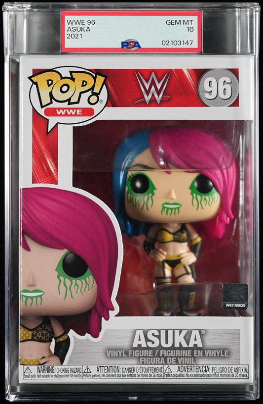 Funko POP! WWE 96 Asuka PSA GEM MINT 10