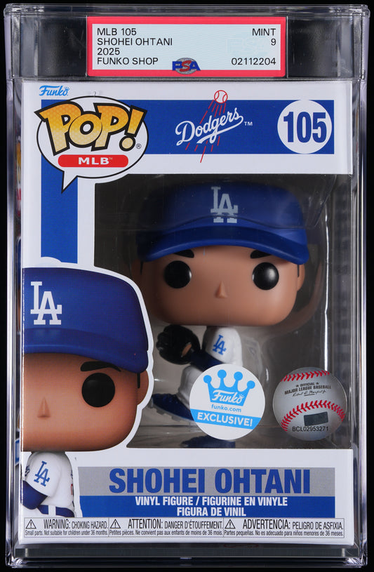Funko POP! MLB 105 Shohei Ohtani PSA MINT 9