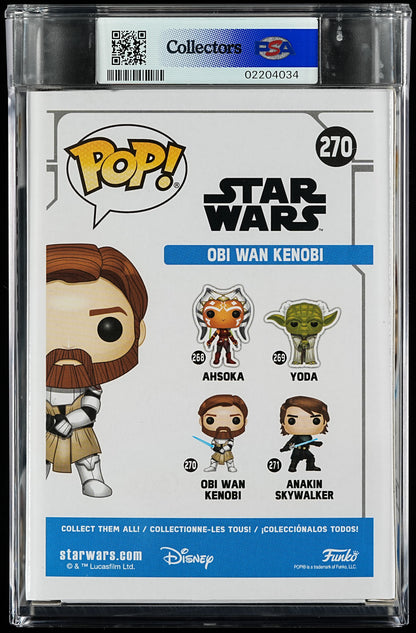 Funko POP! Star Wars 270 Obi-Wan Kenobi PSA NEAR MINT + 8.5