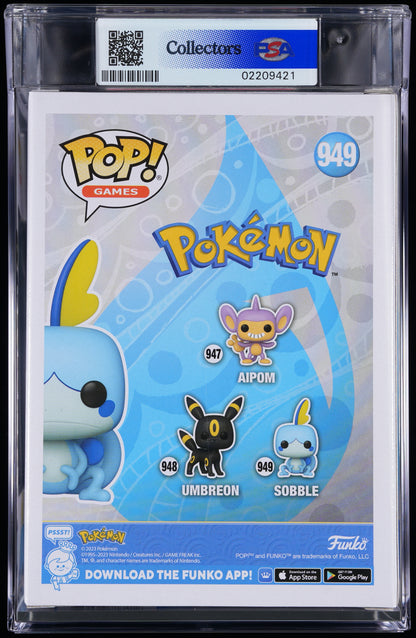 Funko POP! Pokemon 949 Sobble PSA GEM MINT 10