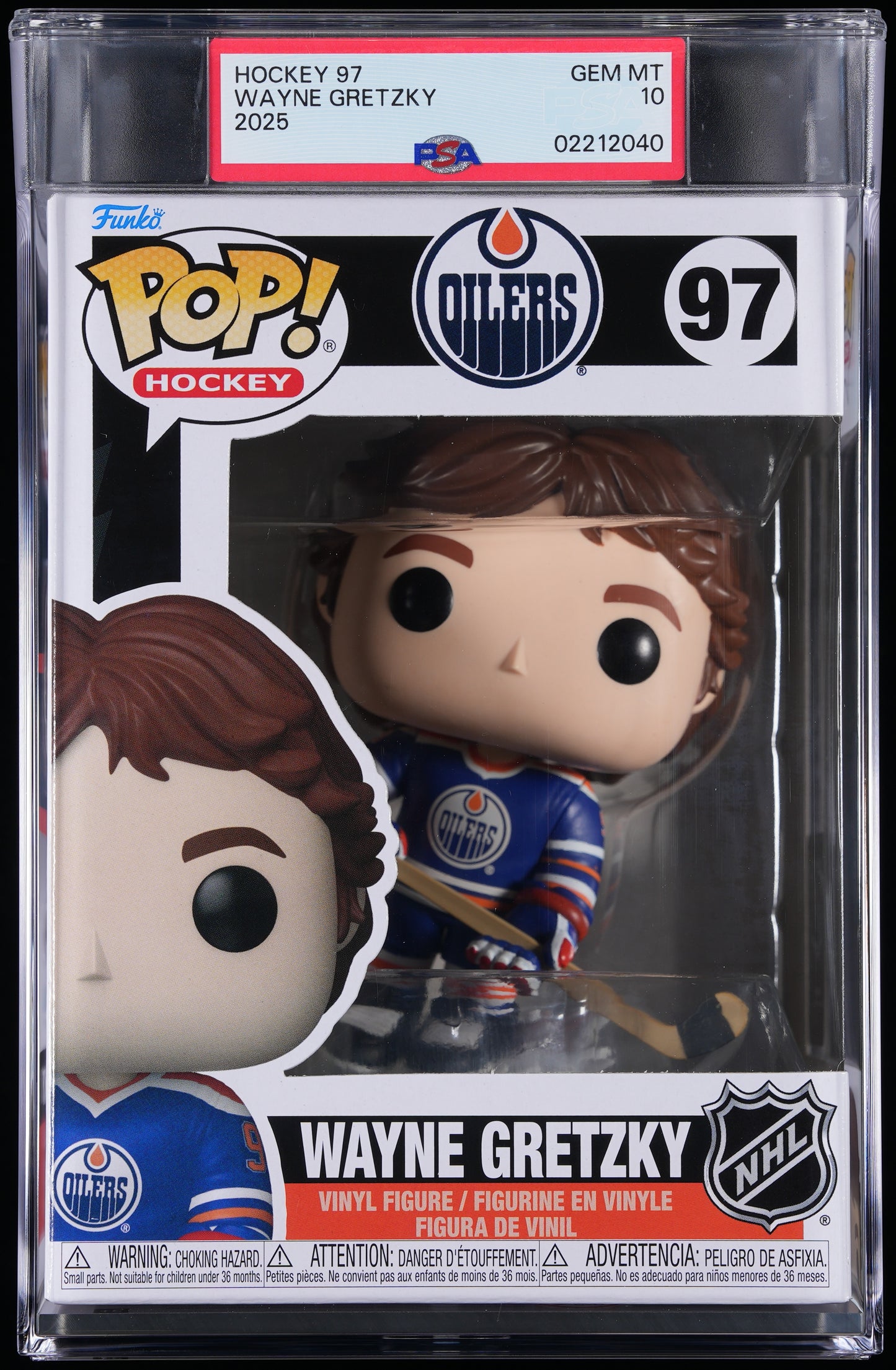 Funko POP! Hockey 97 Wayne Gretzky PSA GEM MINT 10
