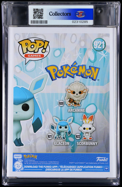Funko POP! Pokemon 921 Glaceon PSA MINT 9