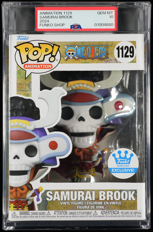 Funko POP! Animation 1129 Samurai Brook PSA GEM MINT 10