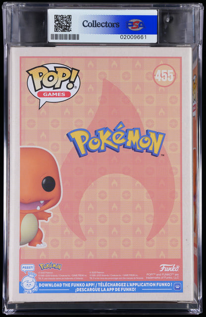 Funko POP! Pokemon 455 Charmander PSA GEM MINT 10