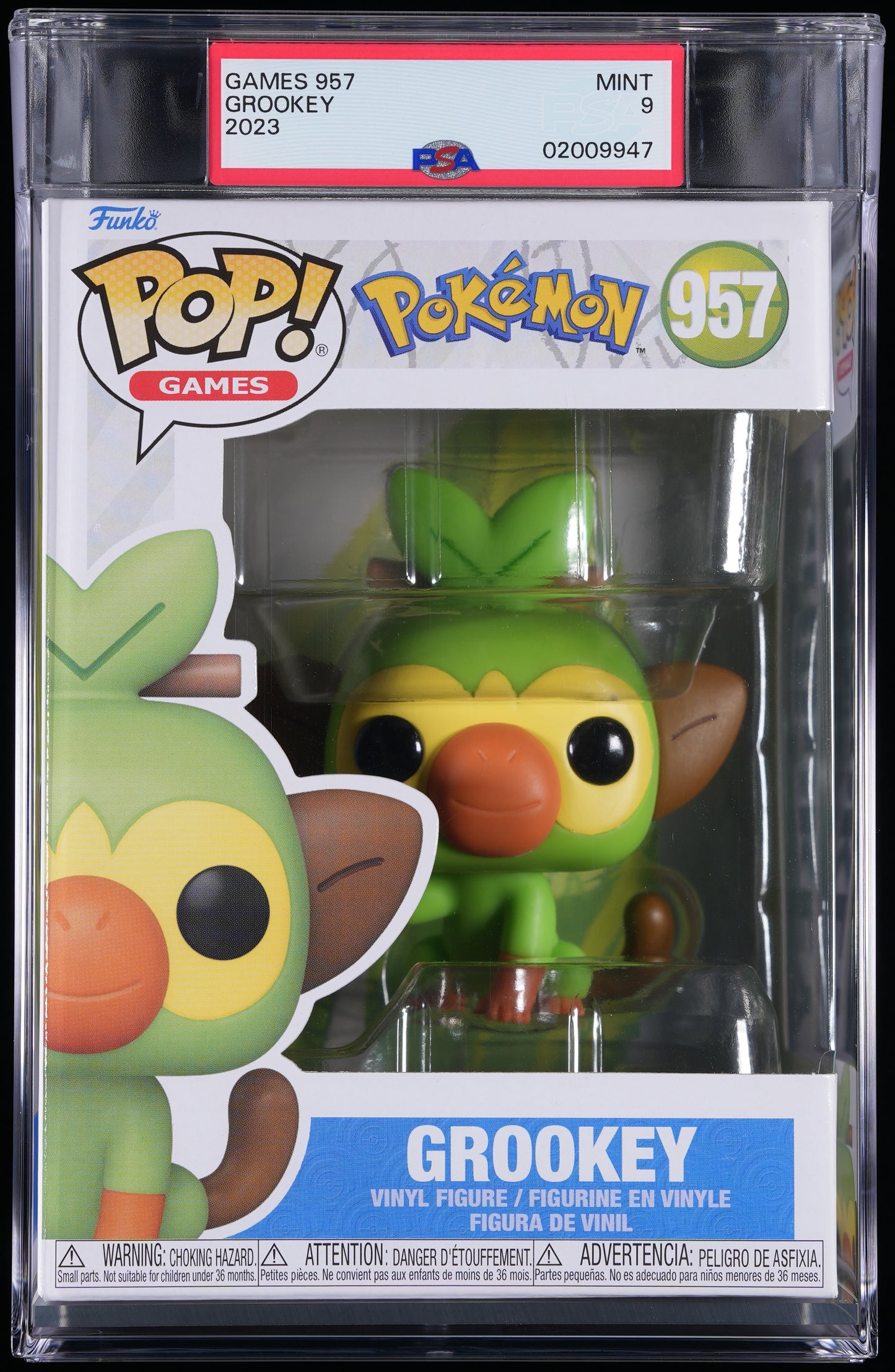 Funko POP! Pokemon 957 Grookey PSA MINT 9