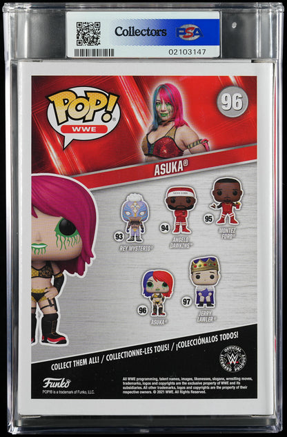 Funko POP! WWE 96 Asuka PSA GEM MINT 10