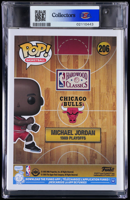 Funko POP! Basketball 206 Michael Jordan PSA NEAR MINT + 8.5