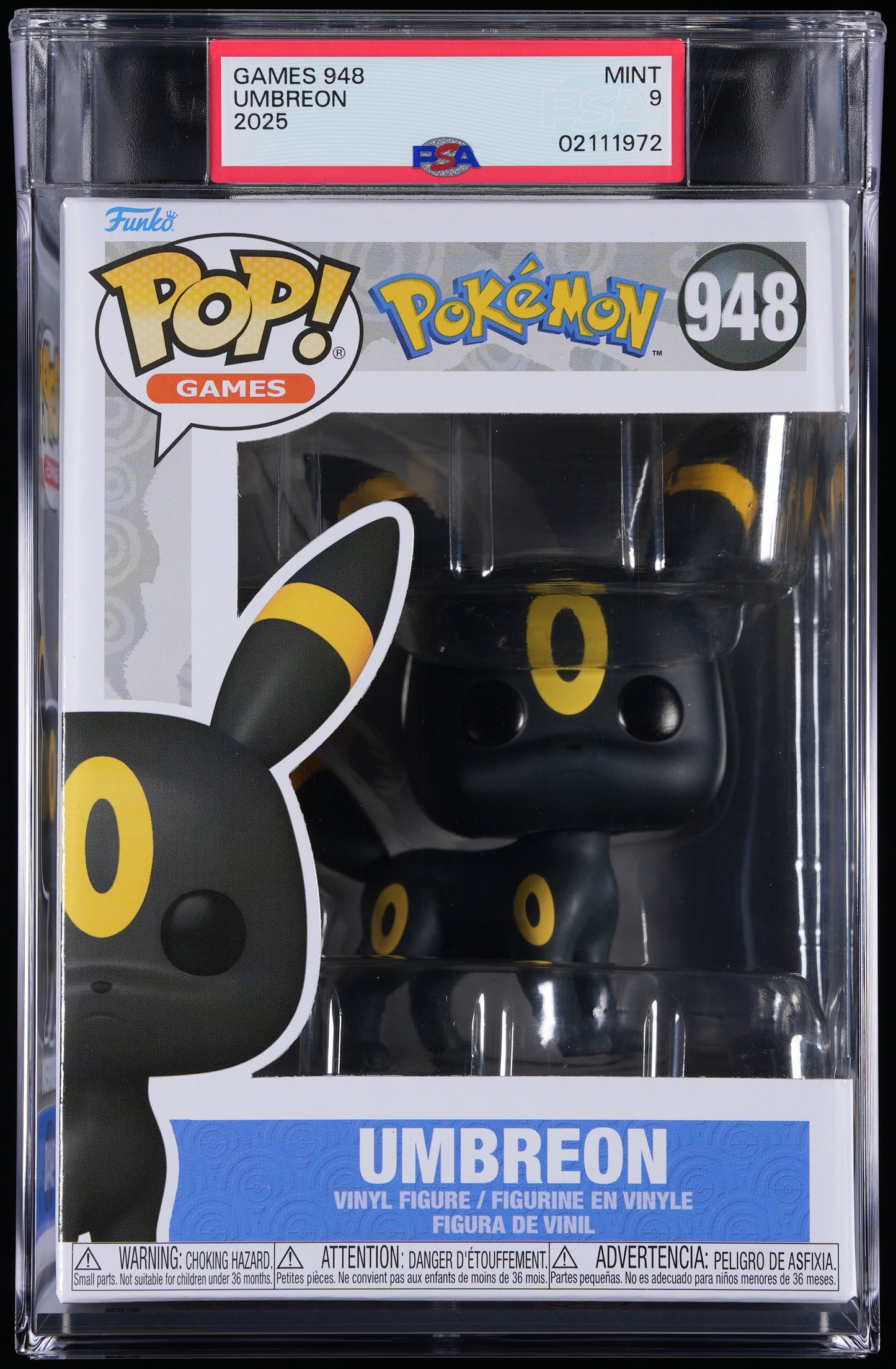 Funko POP! Pokemon 948 Umbreon PSA MINT 9
