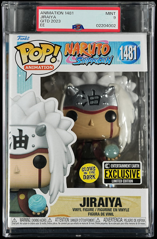 Funko POP! Animation 1481 Jiraiya PSA MINT 9