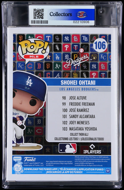 Funko POP! MLB 106 Shohei Ohtani PSA MINT 9