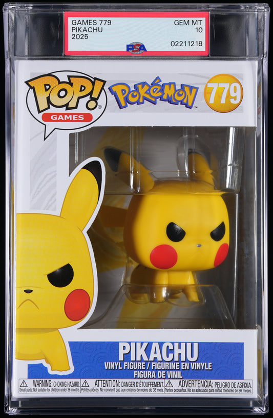 Funko POP! Pokemon 779 Pikachu PSA GEM MINT 10