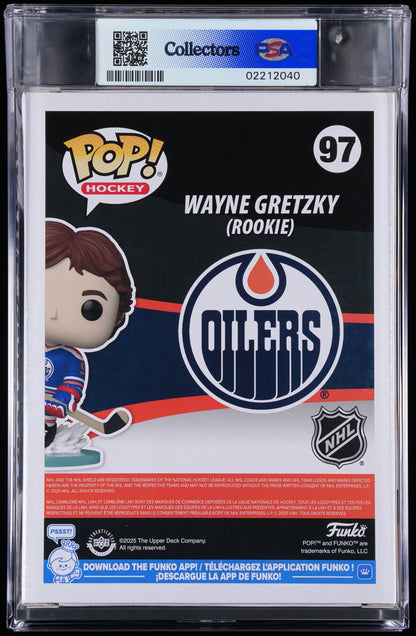 Funko POP! Hockey 97 Wayne Gretzky PSA GEM MINT 10