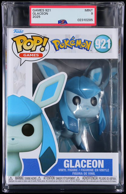 Funko POP! Pokemon 921 Glaceon PSA MINT 9