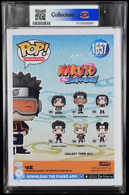 Funko POP! Animation 1657 Obito Uchiha PSA GEM MINT 10