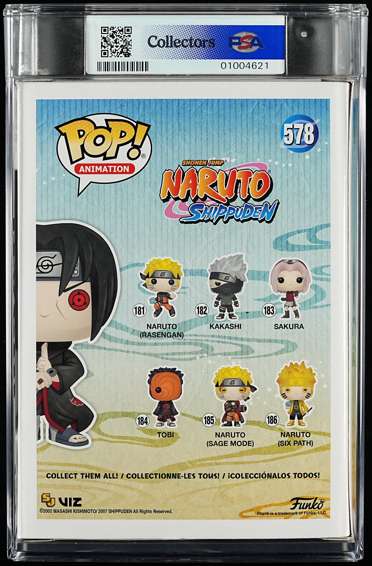 Funko POP! Animation 578 Itachi PSA MINT 9