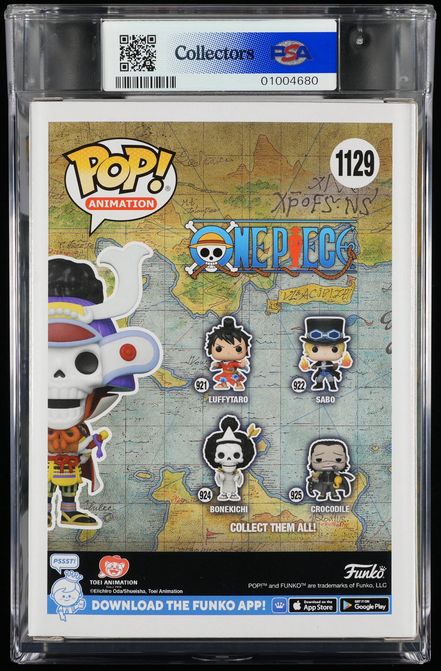 Funko POP! Animation 1129 Samurai Brook PSA GEM MINT 10
