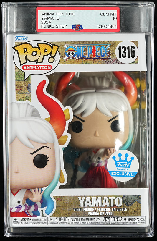 Funko POP! Animation 1316 Yamato PSA GEM MINT 10