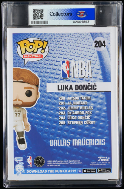 Funko POP! Basketball 204 Luka Doncic PSA GEM MINT 10