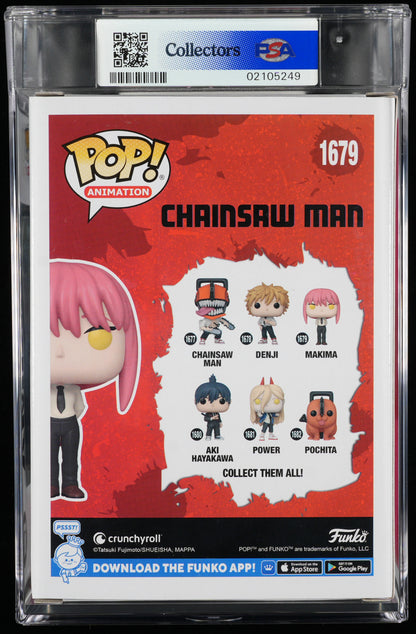 Funko POP! Animation 1679 Makima PSA GEM MINT 10