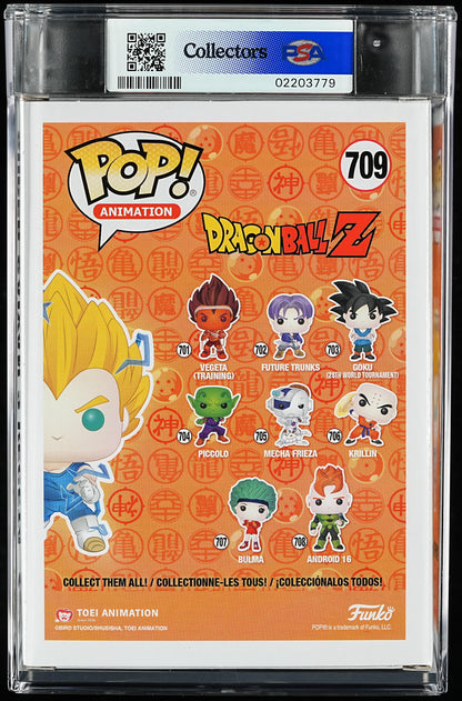 Funko POP! Animation 709 Super Saiyan 2 Vegeta PSA MINT 9