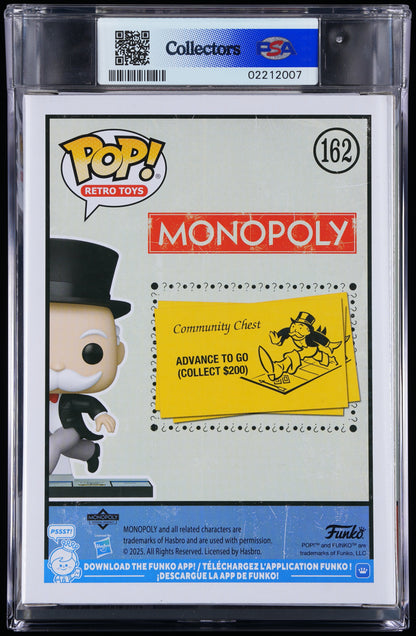 Funko POP! Retro Toys 162 Mr. Monopoly PSA MINT 9