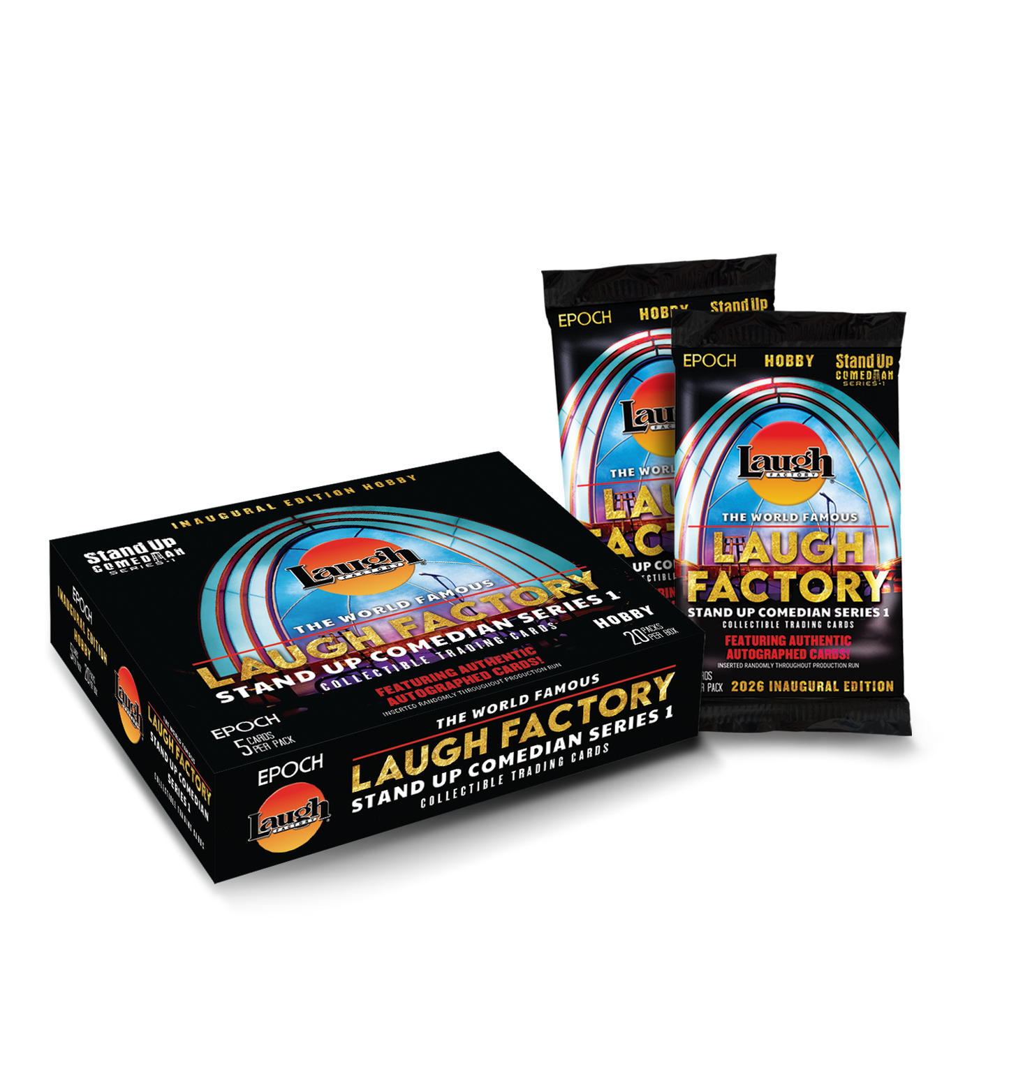 Laugh Factory Stand Up Comedian Series 1 Collectible Trading Cards Hobby Edition