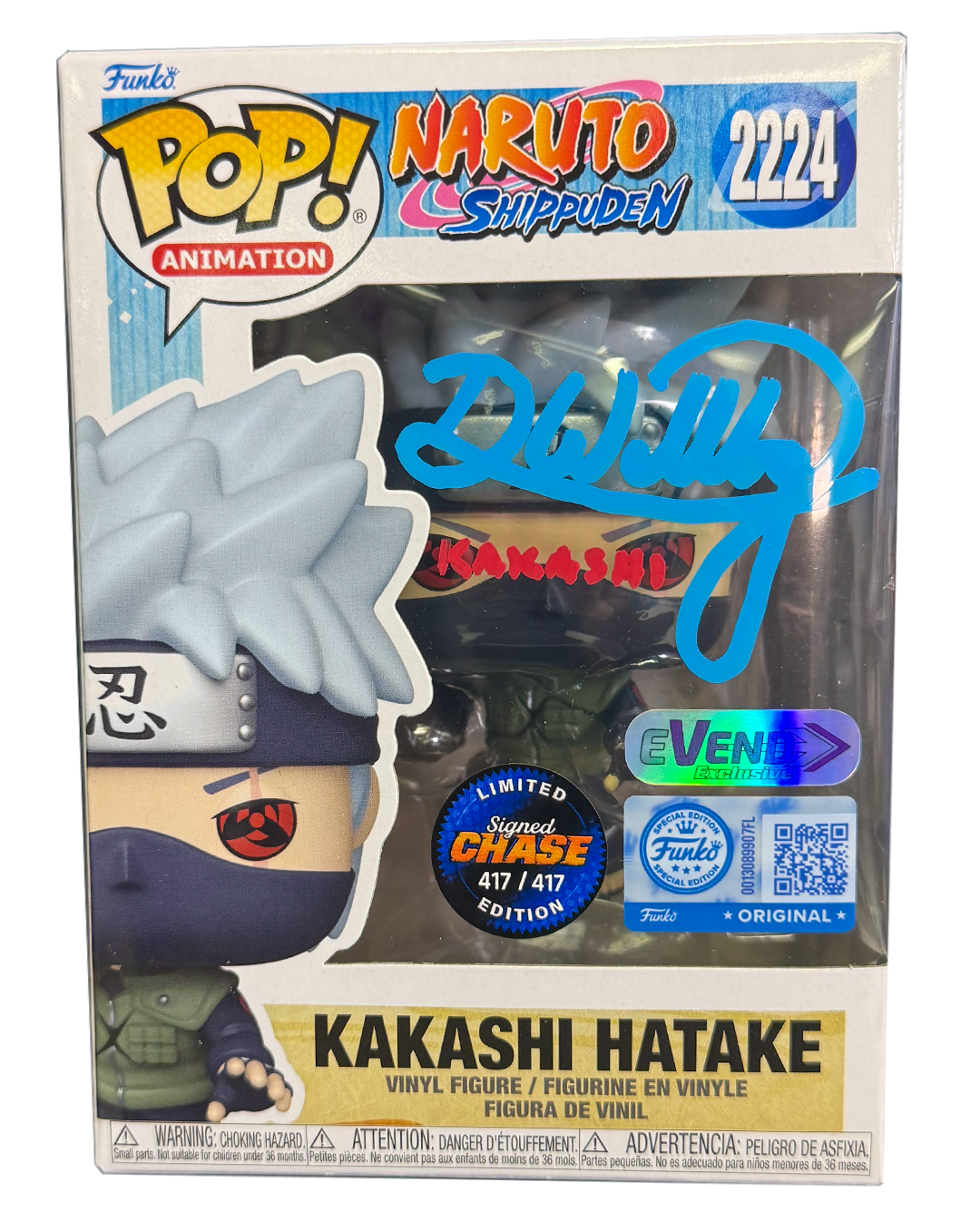 Funko POP! Animation Naruto Shippuden - Kakashi Hatake #2224 - eVend Exclusive