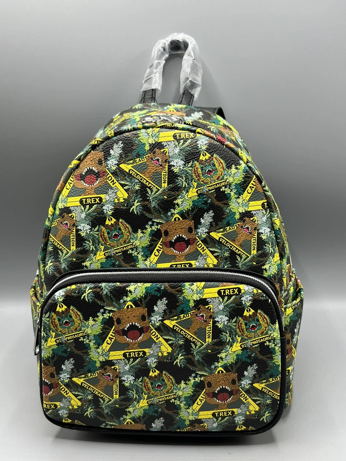 Funko Pop Jurassic Park Mini Backpack Multi-Color 11" x 9" Ages 8+ NWT T.Rex