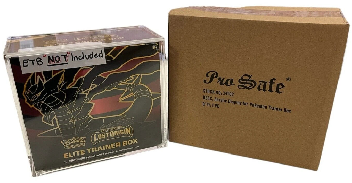 1 Unit 34102 - Pro Safe Acrylic Display for Pkmn ETB Box ProSafe