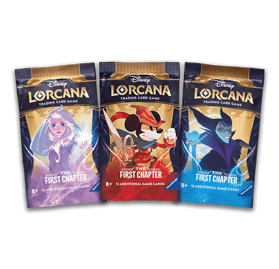 Lorcana Trading Card Game The First Chapter Booster Pack (12 Cards)