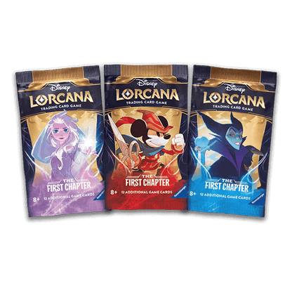 Lorcana Trading Card Game The First Chapter Booster Pack (12 Cards)