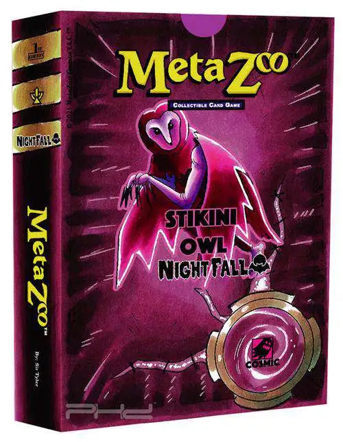 MetaZoo TCG: Nightfall Tribal Theme Deck: Stikini Owl - First Edition -