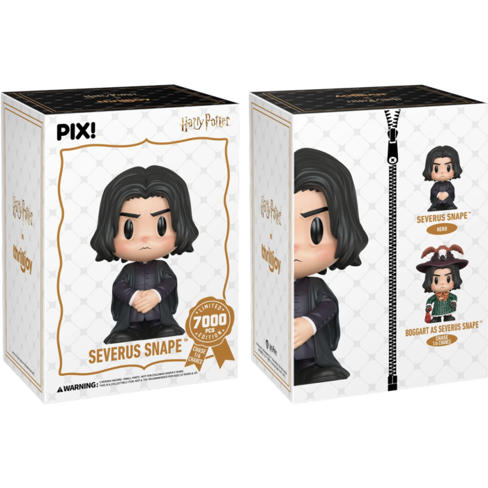 Thrilljoy PIX! Harry Potter - Severus Snape Pix! Vinyl Figure (chance of  Boggart as Severus Snape CHASE)