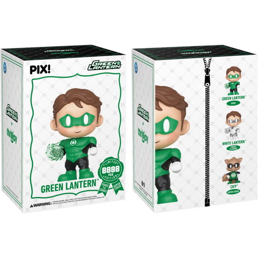 Thrilljoy x Green Lantern - Green Lantern Pix! Vinyl Figure (chance of White Lantern CHASE & Ch'p SUPER CHASE)