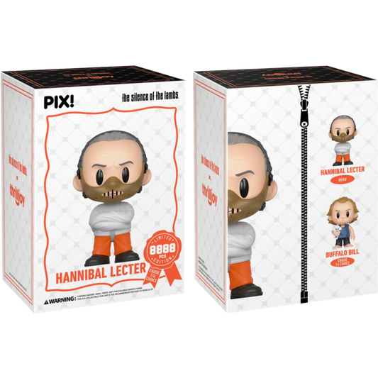 Thrilljoy x The Silence of the Lambs - Hannibal Lecter Pix! Vinyl Figure (chance of Buffalo Bill CHASE)