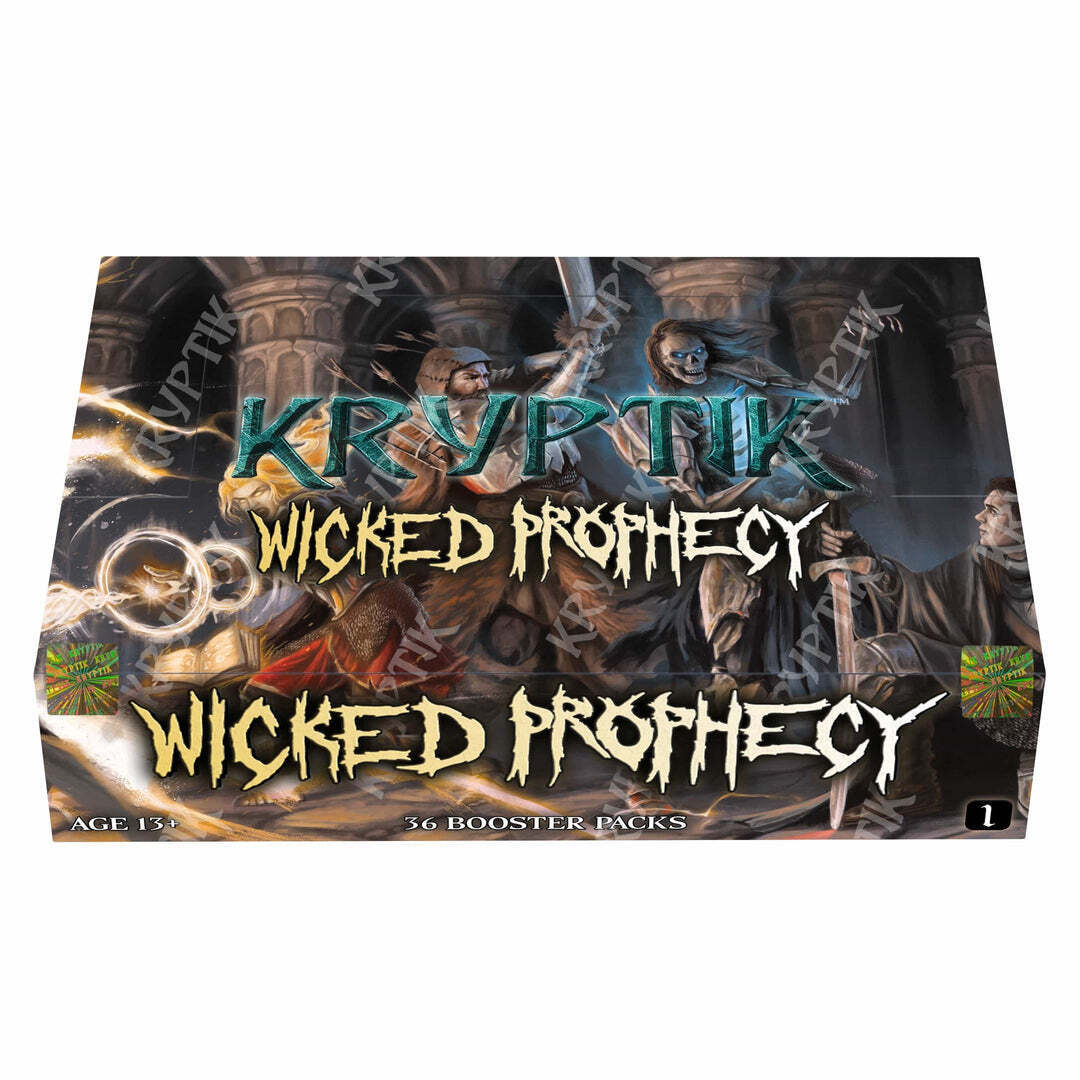 Kryptik TCG - Wicked Prophecy Booster Box [36 Packs]