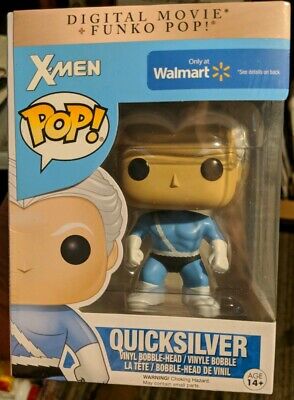Quicksilver X-Men Funko Pop! w/ Digital Movie Download Walmart Exclusive